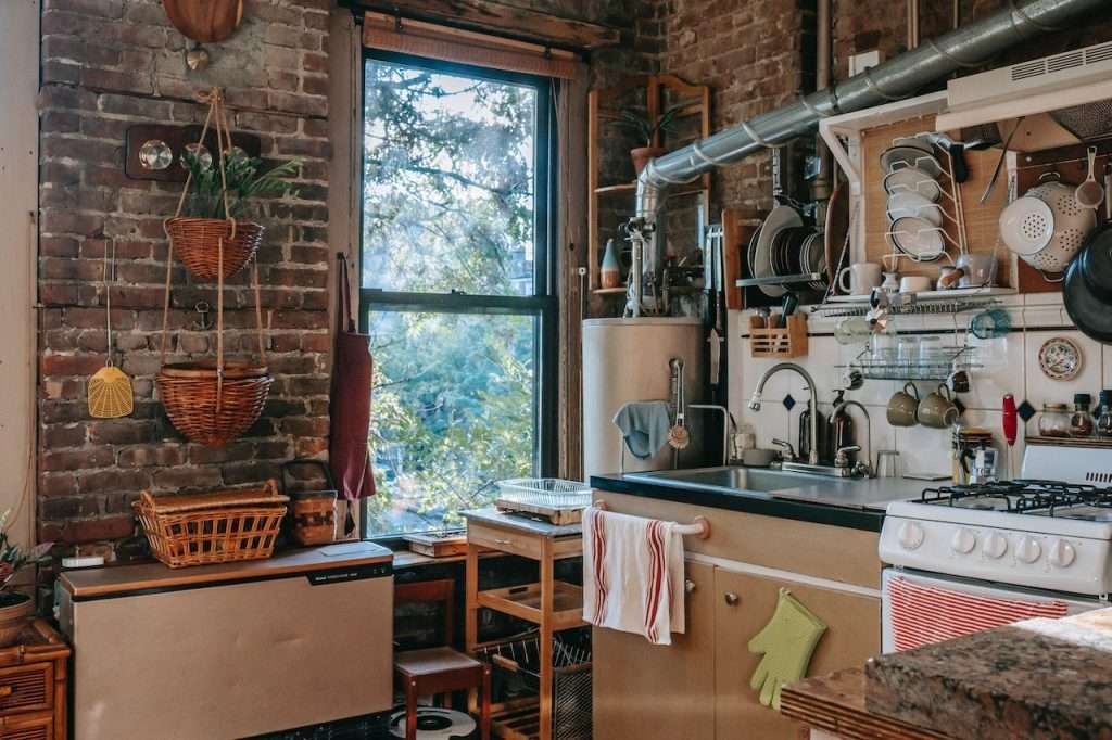 Place a hygrometer in the kitchen to monitor humidity